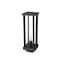 Z-Lite Glenwood 1 Light Outdoor Post Mount Fixture, Black & Clear 586PHMS-BK - alternate 4